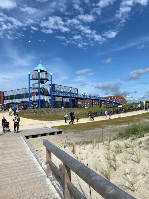 Urlaubsdomizil Norden/Norddeich, Mit Garten Exterior foto