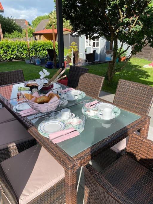 Urlaubsdomizil Norden/Norddeich, Mit Garten Exterior foto