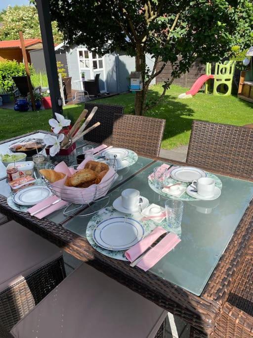 Urlaubsdomizil Norden/Norddeich, Mit Garten Exterior foto